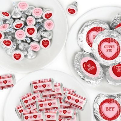 Candy Heart Sticker Conversation Hearts Stickers Valentine\u2019s Day Sticker Valentine\u2019s Day Gift Valentine\u2019s Day Custom Decor